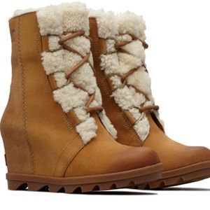 Sorel Joan of Arctic Shearling Wedge Boot